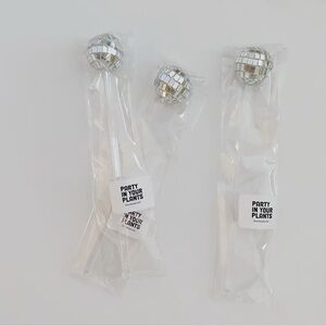 Disco Ball Plant Stick